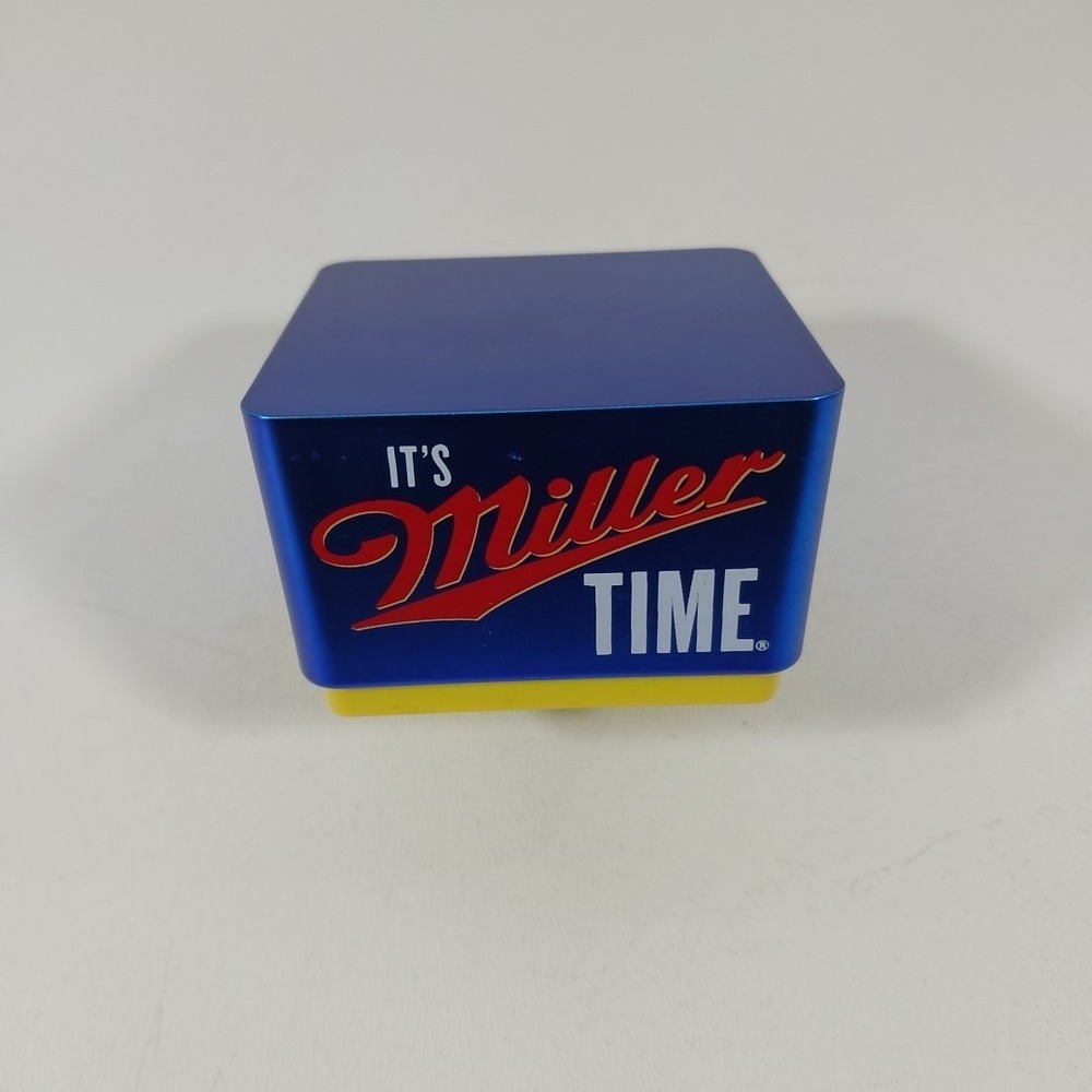 "It's Miller Time"‎ Topper Tap Handle Knob NEW IN BOX